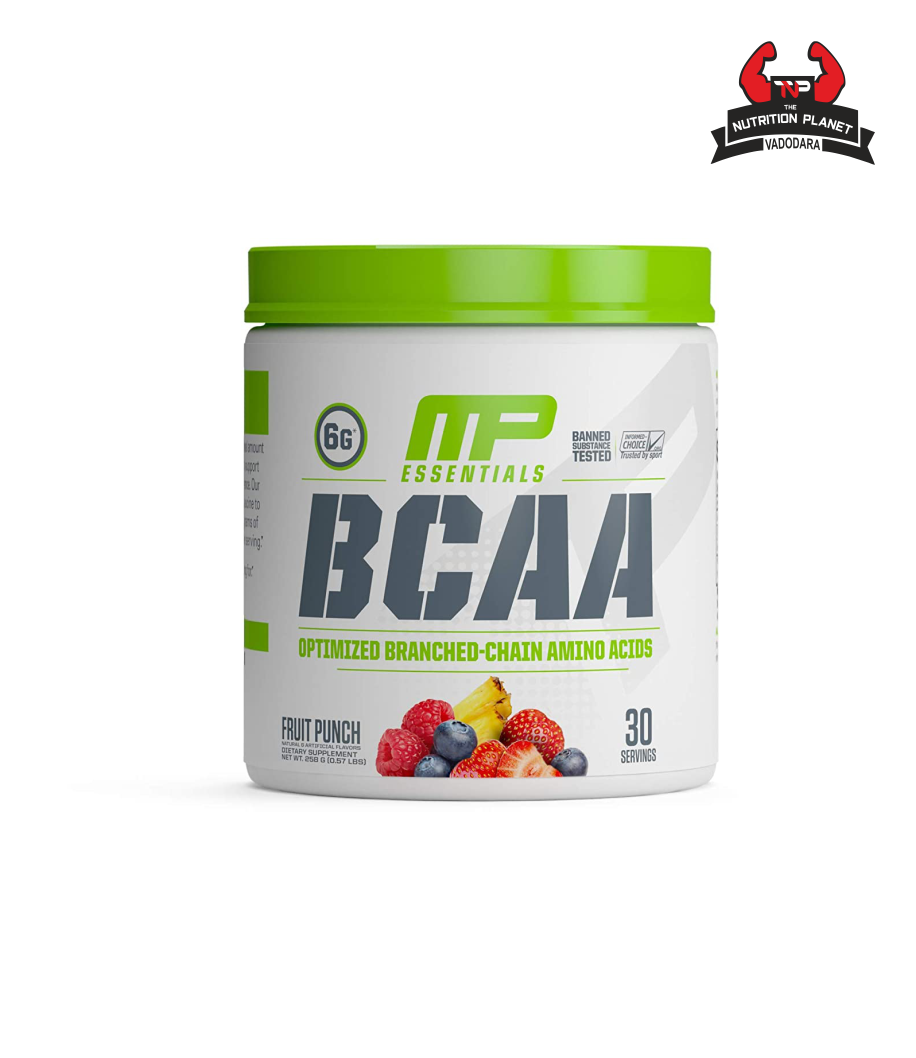  MusclePharm Essentials BCAA Powder - 30 Serving  with official Authentic Tag Offical GMC